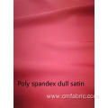 Woven Polyester Spandex Dull Satin Fake Acetate Fabric